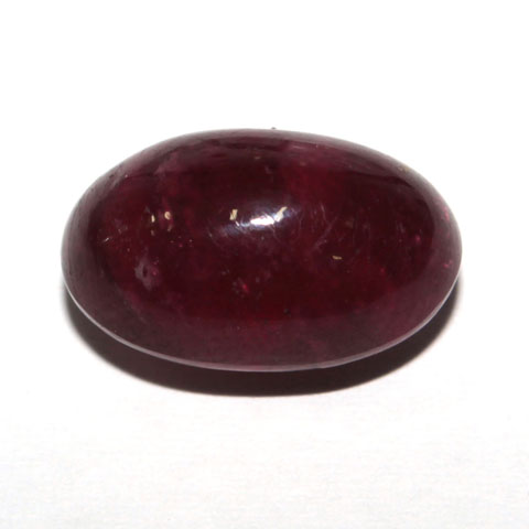 Dark Red Oval Cabochon Ruby R108